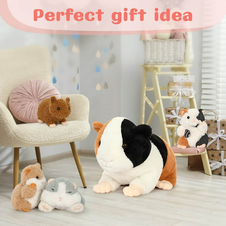 Animigos World Of Nature 21 Cm Guinea Pig Plush Soft Toy Teddy