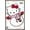 Barnwood Framed Version, variant on Hello Kitty: 17 Holiday - Build A Snowman Wall Poster, 22.375" x 34"