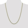 thumbnail image 2 of 14k Yellow Gold 24 Inch 3.4mm Curb Chain Necklace Pendant Charm Fancy, 2 of 9