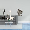 thumbnail image 2 of Figuras modernas de cerámica de jirafa y búho, estatua creativa para centro de mesa, escultura animal para escritorio, oficina, estantería, dormitorio, 2 of 8