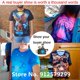 thumbnail image 5 of Camiseta De Manga Corta Estampada En 3d Del Chef Punk, 5 of 5
