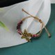thumbnail image 2 of Literario pastoral tejido mariposa pulsera de cerámica versión coreana femenina dulce hada temperamento todo-fósforo mano decoración punto mariposa grande, 2 of 2