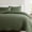 Olive, variant on White Cloud Queen Size Quilt Set, Tan Lightweight Farmhouse Bedspread, Rustic Country Coverlet, Taupe Camel Soft Bedding, Thin Comforter for All Season - 3 Pieces, 90x90 inches