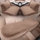 thumbnail image 1 of Cojín de felpa para coche sin respaldo, cojín de asiento de tres piezas, corto de lana, imitación de piel de conejo, grueso, cálido, de una sola pieza, pequeño cojín cuadrado, 1 of 4