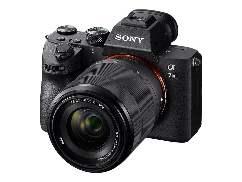 【美品】SONY α7 III (ILCE-7M3K) ＆ HVL-F45RM Sony a7 III ILCE-7M3K - 24.2 MP Digital Camera - 4K / 30 fps 28