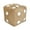 Khaki, variant on Shoes Stool Footstool Dice Design Soft Comfortable Living Room,Dice Stool Soft Small Foot Stool Foor Dice Footstool Dice Chair Cube Dice Shoe Stool Foor Dice(20x20x20cm)