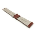 thumbnail image 4 of Bandini 26mm Mens Leather Watch Band - Alligator Pattern Leather Watch Strap - Replacement Watch Band for Classic and Smart Watch - Cognac 26 mm Watch Band, 4 of 5