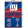 thumbnail image 3 of NFL New York Giants - Champions 23 Wall Poster, 22.375" x 34", 3 of 4