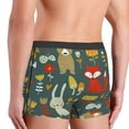 thumbnail image 5 of Bingfone Cute Animal Forest Men'S Underwear - Casual Stretch Boxer Briefs-Medium, 5 of 9