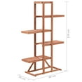 thumbnail image 2 of vidaXL Plant Stand Cedar Wood 33.9"x14.2"x54.7", 2 of 6