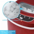 thumbnail image 6 of Costway Red Portable Compact Electric Ice Maker Machine Mini Cube 26lb/Day, 6 of 9