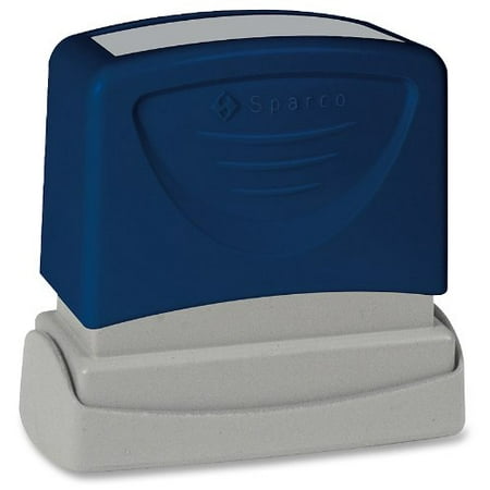 Pre Inked Stamper - S.P. Richards Company FAXED Title Stamp, 1-3/4 x 5/8 Inches, Red Ink (SPR60025), Title stamper offers a specially designed system that evenly disperses.., By Sparco