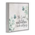 thumbnail image 2 of Stupell Industries The Lord Script with Eucalyptus Spiritual Painting Gray Framed Art Print Wall Art, 12 x 12, 2 of 7