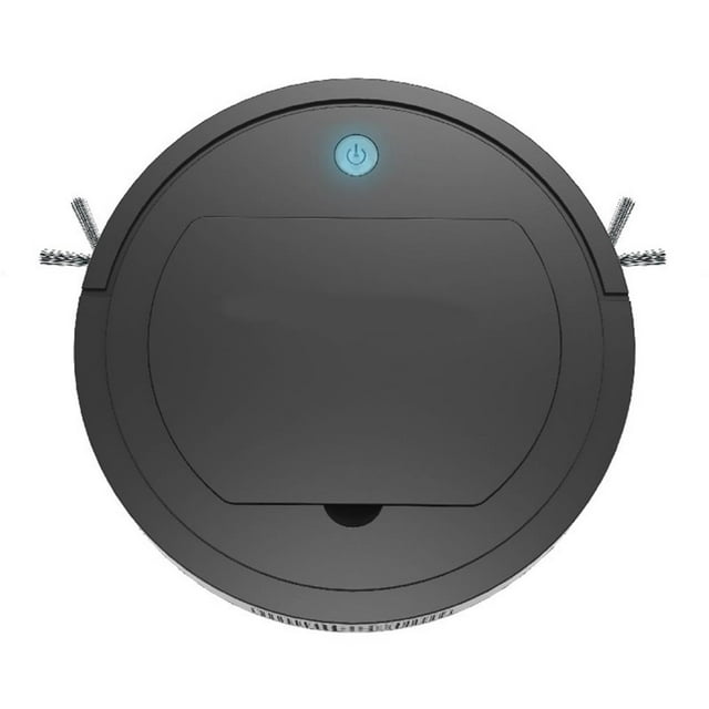 pitrice Multifunctional Smart Floor 3-In-1 Auto Rechargeable Smart Sweeping Robot Sweeping Vacuum Strong Suction Robot for Home Office Black