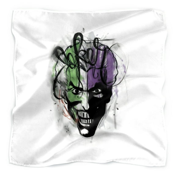 Batman Joker Airbrush Bandana (21 in x 21 in)