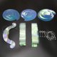 thumbnail image 5 of Kit de medusas iridiscentes con purpurina YONGSHENG decoración de fiesta de sirenita centro de mesa colgante de medusas, 5 of 5