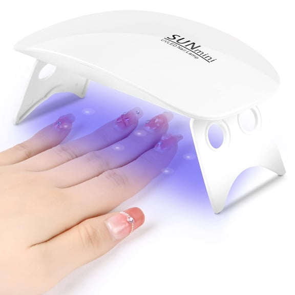 Mini Portable Professional 6W UV LED Gel Nail Dryer with USB, Curing Lamp for All Gel Nail Polish, Mother Gifts