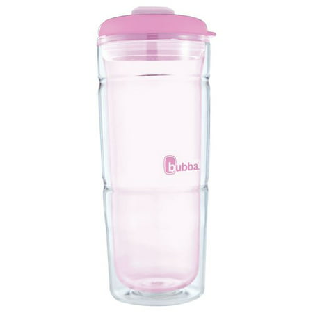 bubba envy tumbler - Dual-walled insulated tumbler with food-grade silicone straw, 17oz-