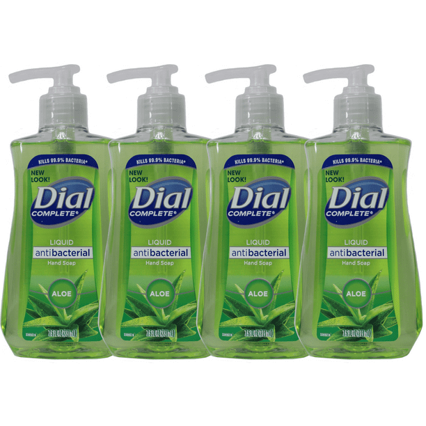 Dial Complete Liquid Antibacterial Moisturizing Hand Soap Aloe 7.5 oz