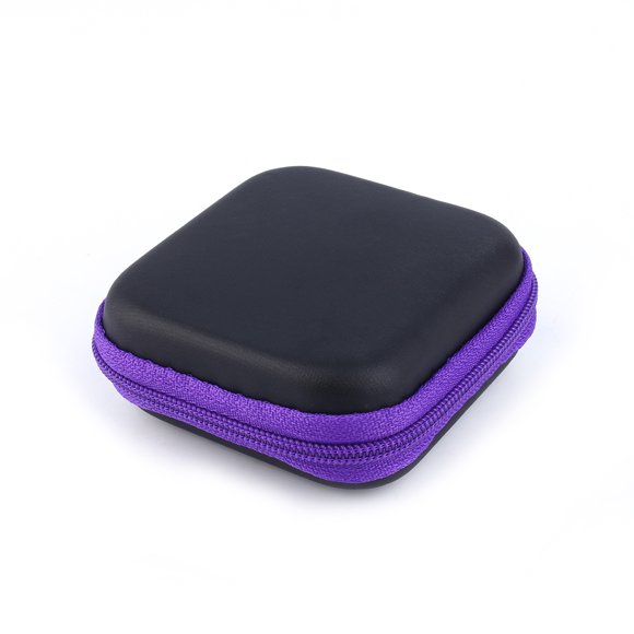 Bolsa De Almacenamiento Para Auriculares, Estuche Rígido Portátil Para Ahorro De Espacio, Estuche De Almacenamiento Para Dispositivos Para Viajes