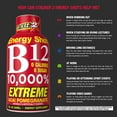 Stacker 2 B12 10,000 Energy Shot Acai Pomegranate, 2 fl oz, 6 Count