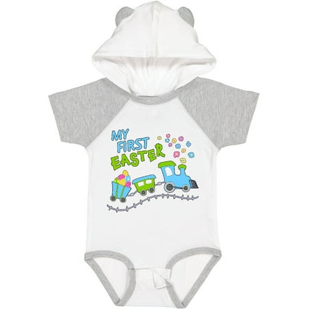 

Inktastic My First Easter Train Gift Baby Boy or Baby Girl Bodysuit