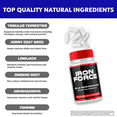 thumbnail image 4 of Iron Force Mens Support Formula Pills Advanced Supplement 30 Servings, 4 of 7