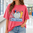 thumbnail image 4 of Back To School Shirt, Personalized Teacher Name Shirt, Custom Apple Pencil Classroom Tee, Teacher Appreciation Gift, First Day Of School, 4 of 10