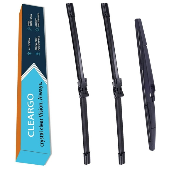 CLEARGO Wiper Blade Kit (Front   Rear) for 2022–2025 Buick Encore GX – Driver 26", Passenger 16", Rear 11" – All-Season OEM Quality
