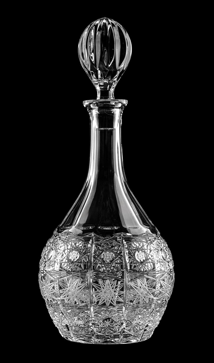 Bohemian Crystal AU50463 32 oz. Crystal Bottle 950 ml, Czech