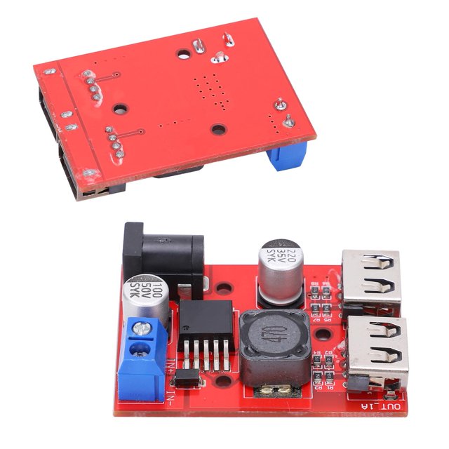 Módulo de salida USB dual módulo 3A de artesanía fina para el hogar para ingenieros Anggrek Otros