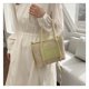 thumbnail image 3 of Bolsa De Hombro Bolsos de hombro para mujer Bolso bandolera tejido de verano de paja Bolsos tipo satchel de playa (Verde) Ehuebsd Para Estrenar, 3 of 8