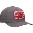 thumbnail image 3 of Men's New Era Charcoal Arkansas Razorbacks Team Elevated 9SEVENTY Stretch-Snap Adjustable Hat, 3 of 5