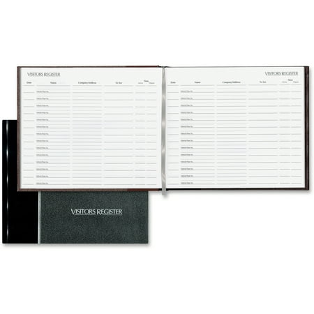 National Bankruptcy Register - National, RED57802, Visitor's Register Book, 1 Each