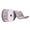 Navy, variant on Vickerman 2.5" x 10 Yards Navy, Cream, and Champagne Stripes Ribbon