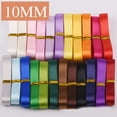 thumbnail image 2 of mmirethe 10pcs/set Double Face Solid Polyester Ribbon For Wedding Decoration - Good Elasticity Easy To Wash red, 2 of 6
