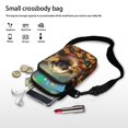 thumbnail image 7 of HELLHERO Pug Meadow Sky Shoulder Bags Adjustable Strap Polyester Adult 4.33"x1.97"x7.09" for Casual Use, 7 of 7