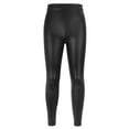 thumbnail image 5 of OHGOD No Front Seam Yoga Pants,Yoga Pants Girls,Black Leggings Teen,Kids Black Leggings,Black,160, 5 of 5