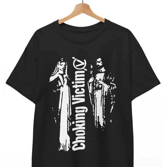 CHOKING VICTIM T- Shirt, Anarcho Punk Crust Ska Leftover Crack Star, Unisex Tee