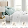 thumbnail image 2 of Southshore Fine Living, Inc. King Pillow Cases Set of 4, Extra Large for King Size Pillows, Sky Blue, 2 of 8