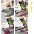 thumbnail image 3 of 12 in 1 Vegetable Chopper, Heavy Duty Mandoline Slicer Potato Onion Chopper Food Chopper Veggie Chopper with Vegetable Peeler, Hand Guard and Container (Black), 3 of 6