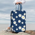 thumbnail image 3 of Lsque Daisies Flowers Printed Luggage Cover, Travel Luggage Protector,Scratch and Dirt Resistant, Fits 18-32 Inch Luggage - Medium, 3 of 9