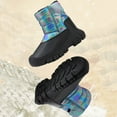 thumbnail image 7 of UngA Boys Girls Winter Boots Water-Resistant Outdoor Ankle Boots Warm Cozy Anti-Slip Mid Calf Winter Shoes Snow Boots Boy Girl (Toddler/Little Kid/Big Kid),Size 2, 7 of 7