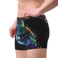 thumbnail image 2 of Naloa colorful flames dinosaur Mens Underwear - Boxers for Men, Mens Boxer Briefs, Classic Briefs for Men-Small, 2 of 5