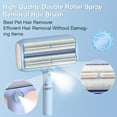 thumbnail image 3 of Double Roller Pet Hair Remover with Easy-Use Reusable Lint Roller, Cat & Dog Hair Removal Tool, 3 of 11