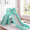 Green, variant on Arlopu Kids Slide PlaySet, Toddlers Climber Slide with Basketball Hoop & Ball, Anti-Slip Steps for Childrens 2+ Years, Playground Set for Backyard