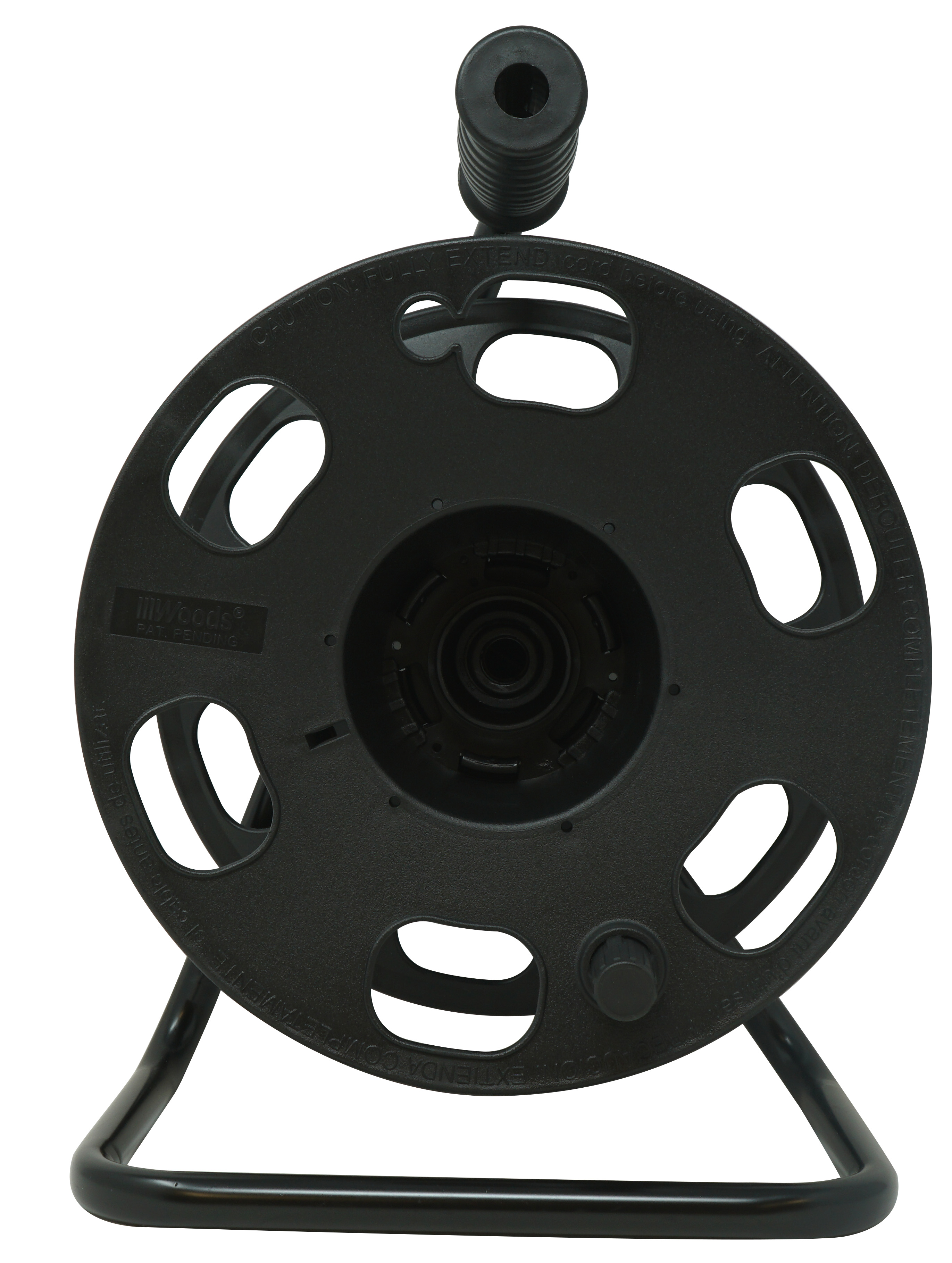 Woods 22849 Metal Extension Cord Storage Reel