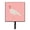 White-Pink Check, variant on Beltsville Small White Turkey Hen Pink Check Leash or Key Holder