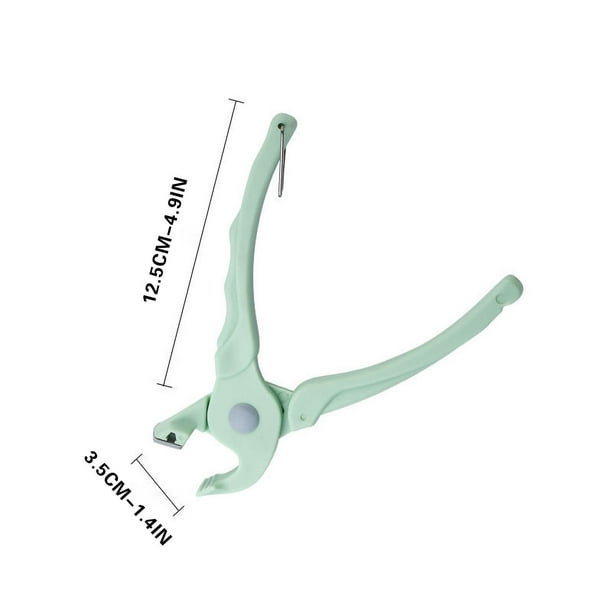 Pisexur Batería de cocina Pinza para platos, elevador de platos, utensilios de cocina, elevador de platos, cacerola, plato humeante, pinza manual para levantar platos para la cocina del hogar