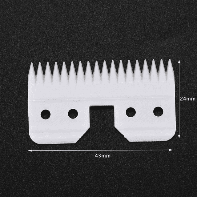 80Pcs/Lot Replaceable Ceramic 18 Teeth Pet Ceramic Clipper Cutting Blade for A5 Series